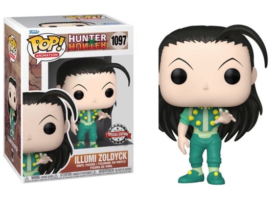 

Funko POP! Аниме, коллекционная фигурка, Hunter x Hunter, Иллуми Золдик