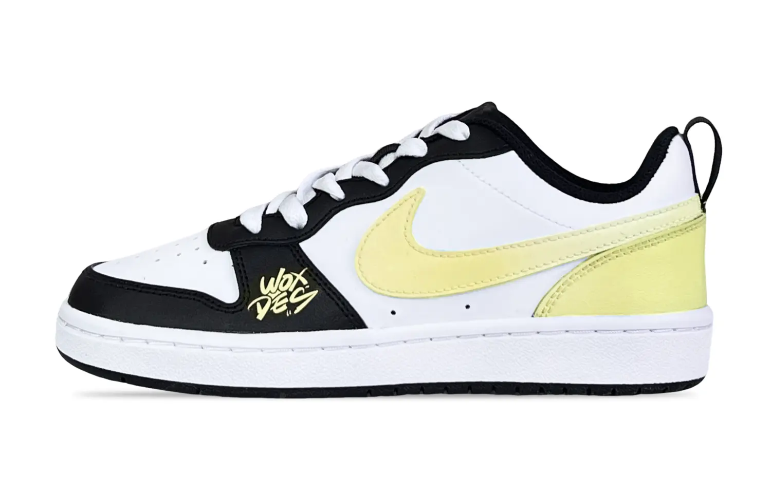 

Кроссовки Nike Court Borough Skateboarding Shoes Women's Low-top Yellow, желтый