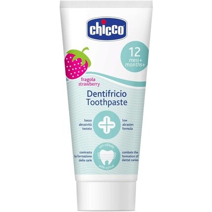 

Зубная паста Клубника без фтора 50 мл Chicco