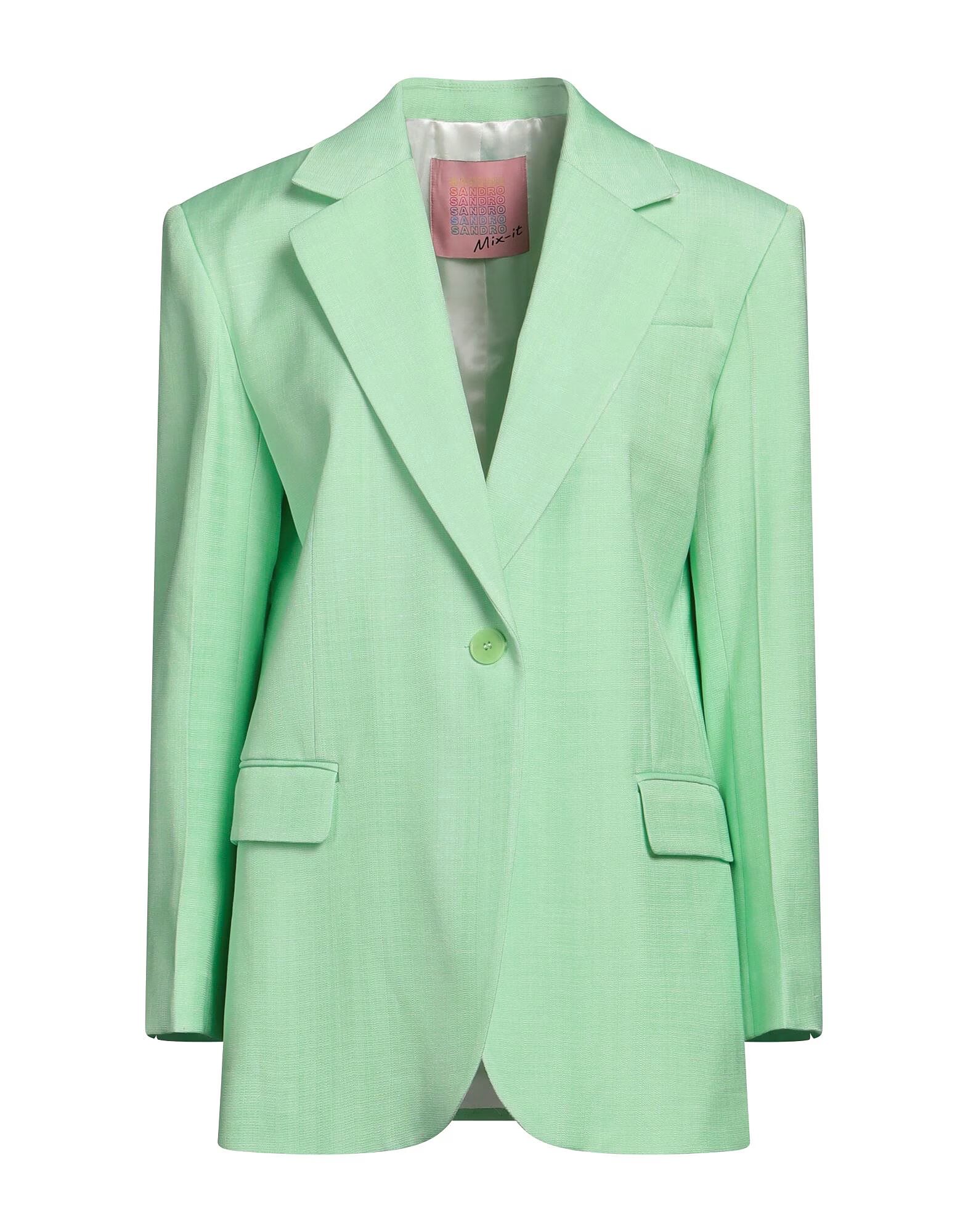 

Блейзер MIX-IT Sandro, светло-зелёный