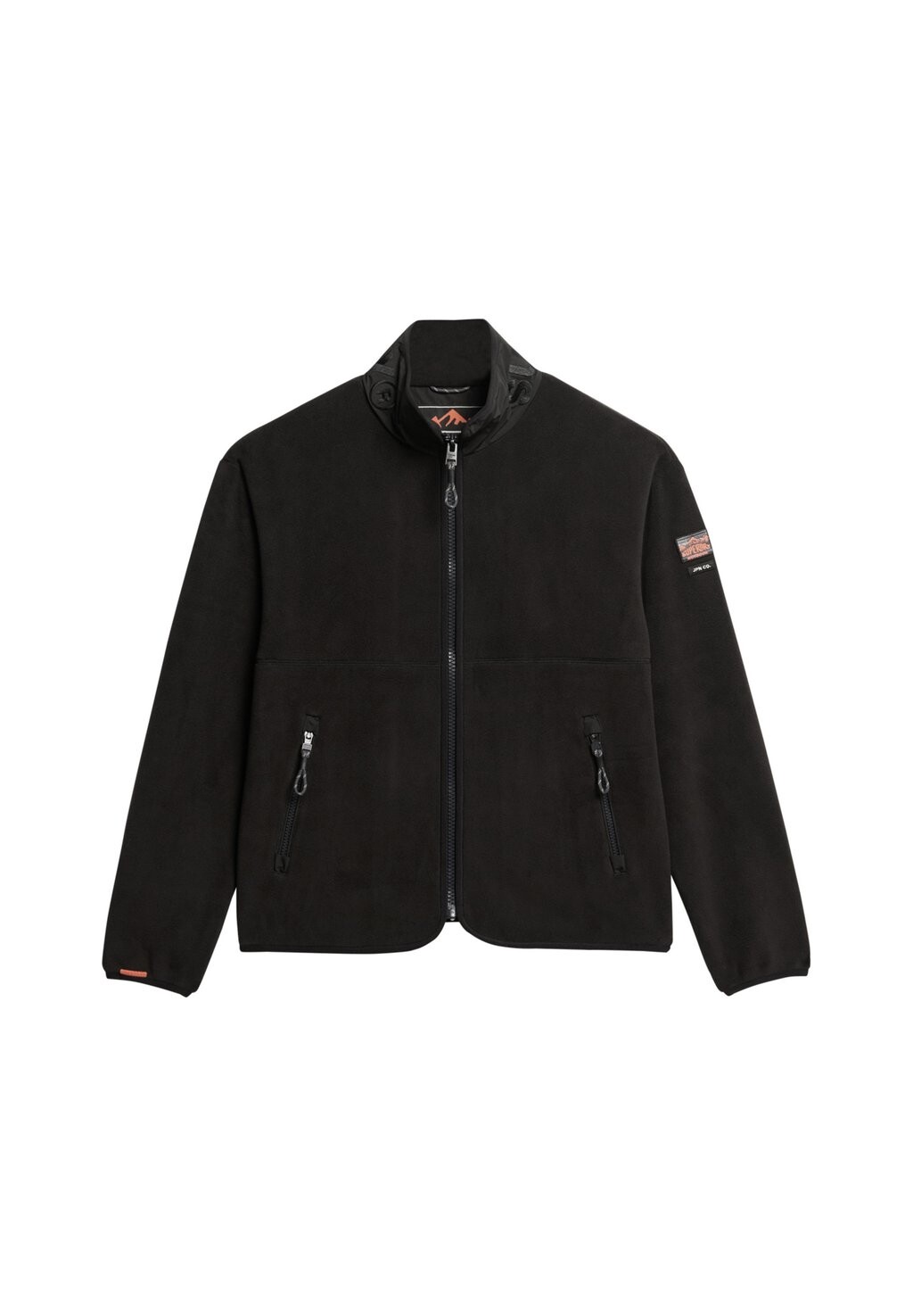 

Флисовая куртка ACTIVE FULL ZIP Superdry, черный
