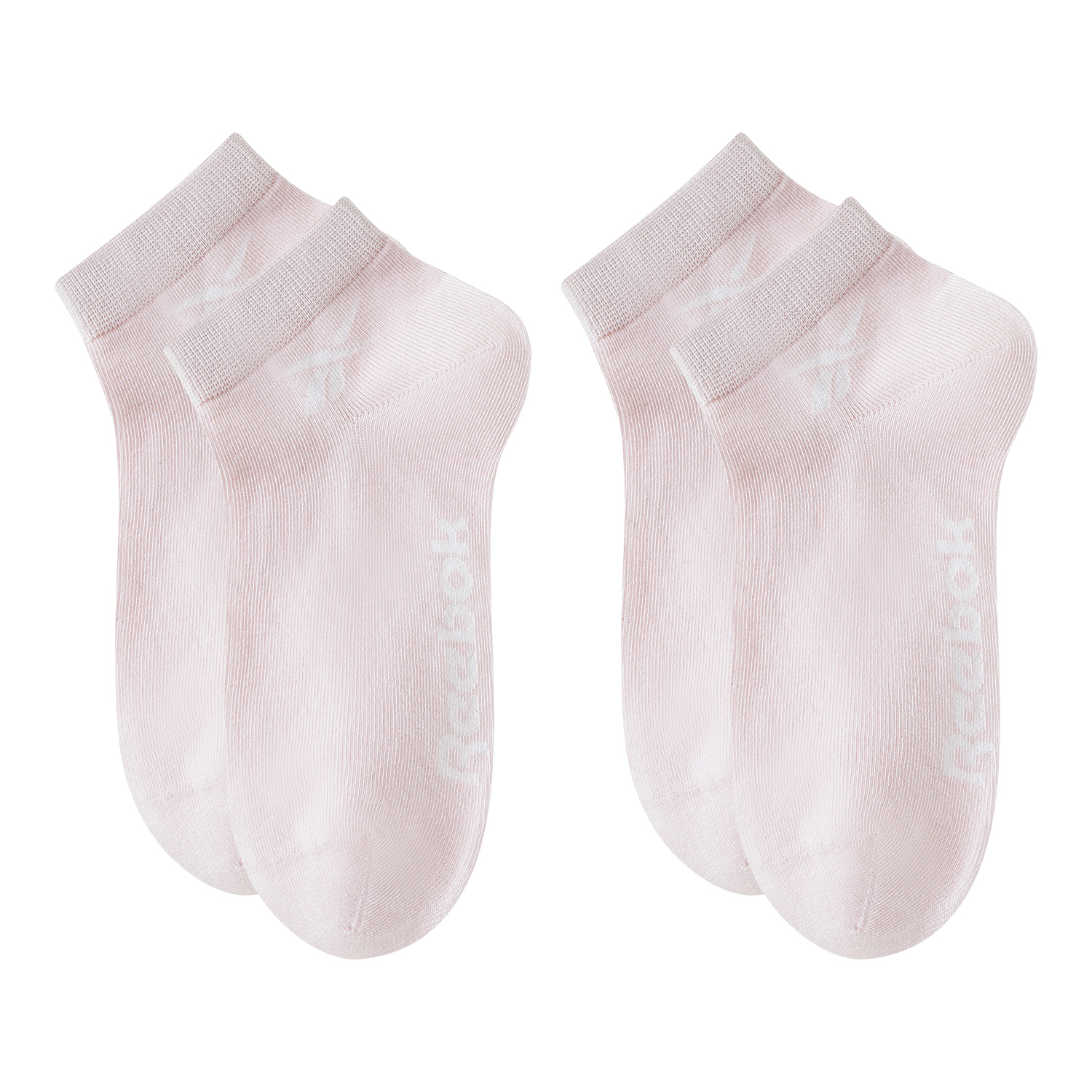 

Низкие носки унисекс 2 пары Reebok, розовый