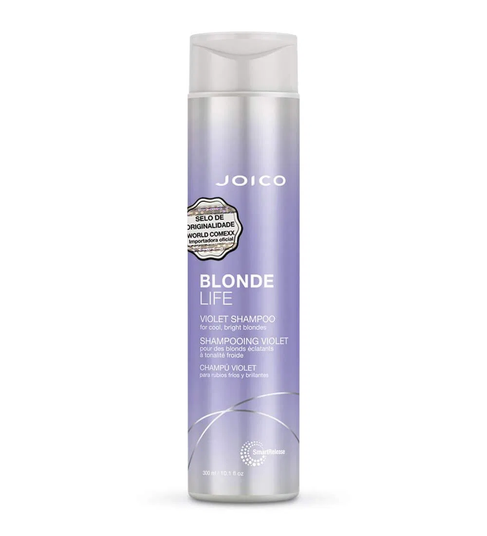 Фиолетовый шампунь для нейтрализации желтизны «Blonde Life Violet» от JOICO