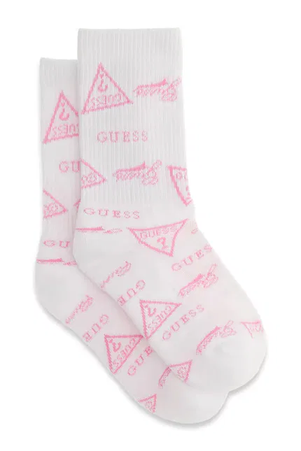 Носки детские длинные Guess, белый