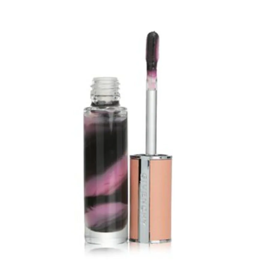 Жидкий бальзам для губ Givenchy Ladies Rose Perfecto 0.21 унции # 011 Black Pink Makeup 3274872434936, черный