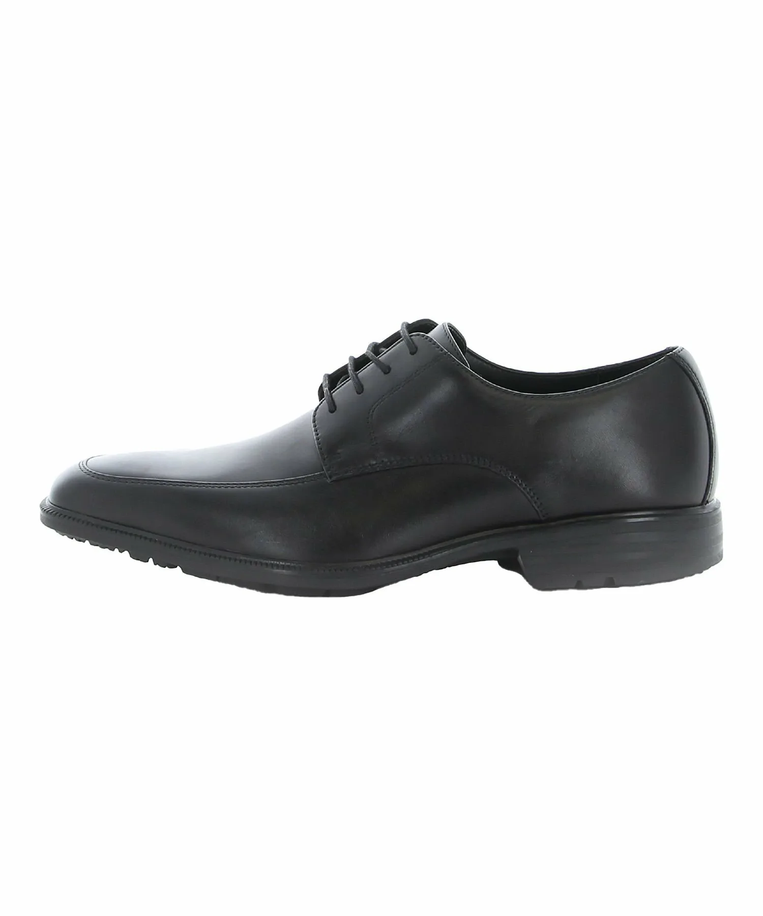 Мужские кожаные туфли MoonStar SPH4614SN с нескользящей подошвой. Balance Works, black — фото 4