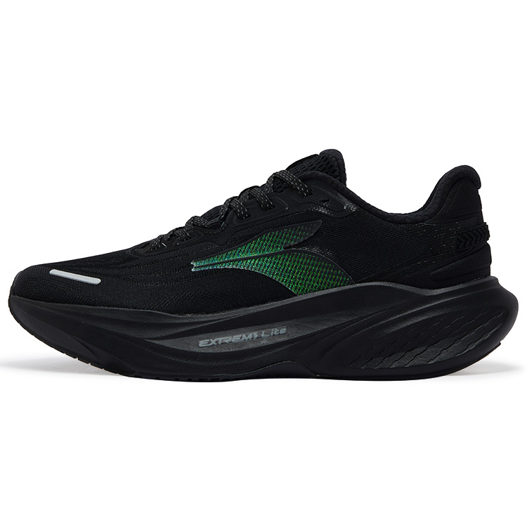 

361° Износостойкие дышащие кроссовки Rebound Low Top для повседневного бега, мужские, цвет Obsidian Black