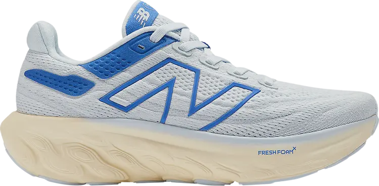 Кроссовки Wmns Fresh Foam X 1080v13 2E Wide 'Starlight Marine Blue', кремовый