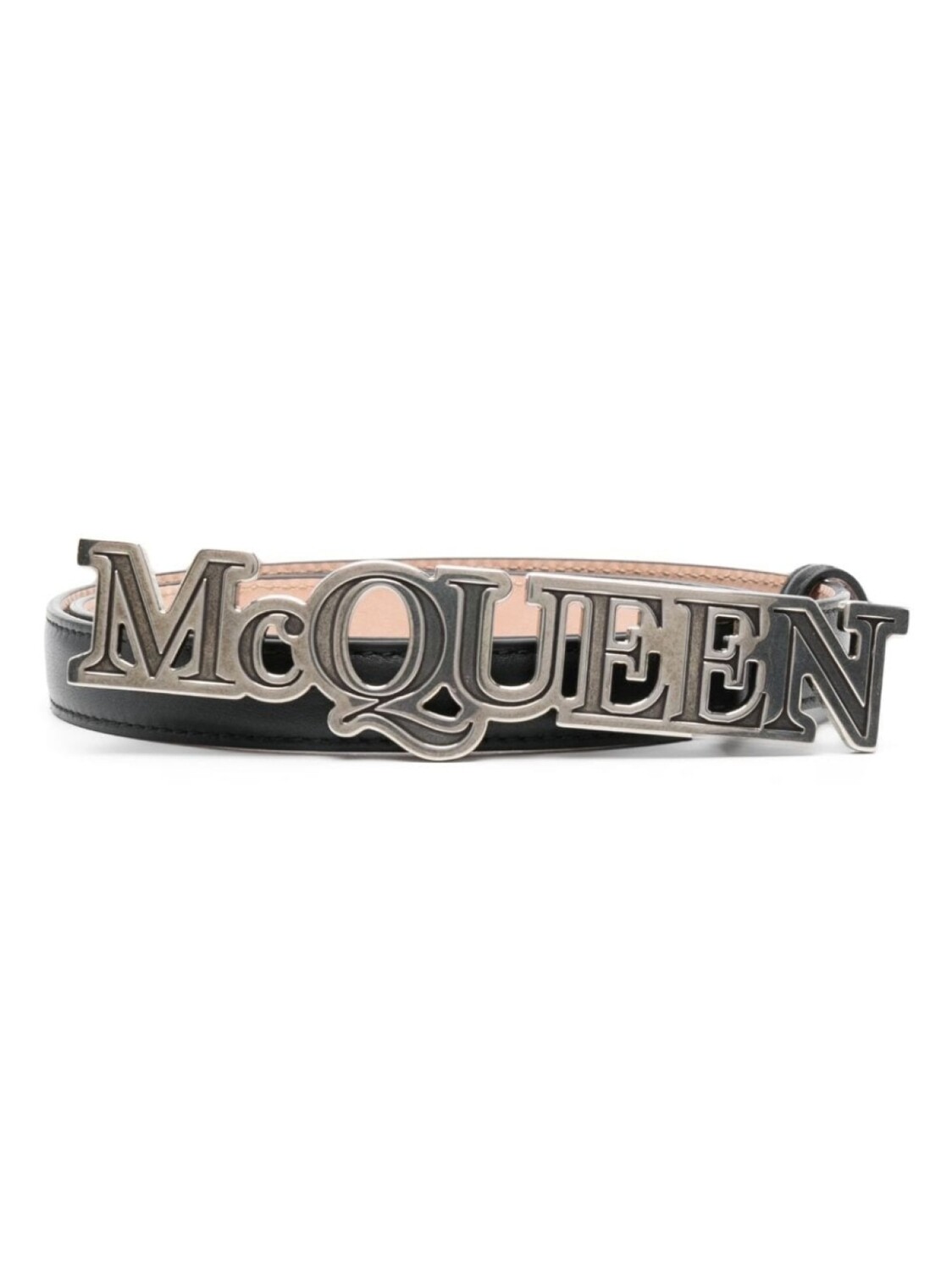 

Alexander McQueen ремень с пряжкой-логотипом, черный