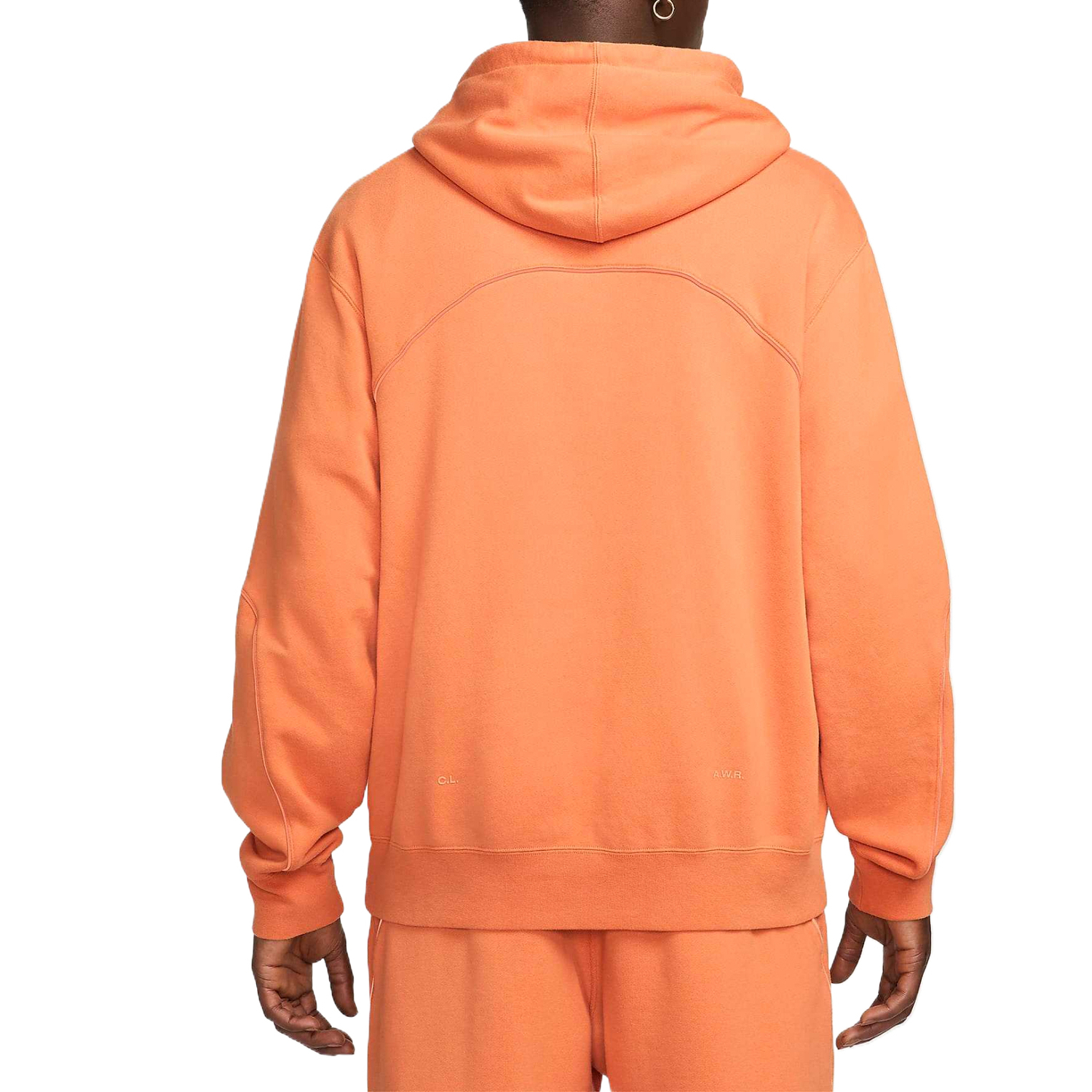Swoosh NOCTA Fleece CS худи унисекс Nike, оранжевый — фото 3
