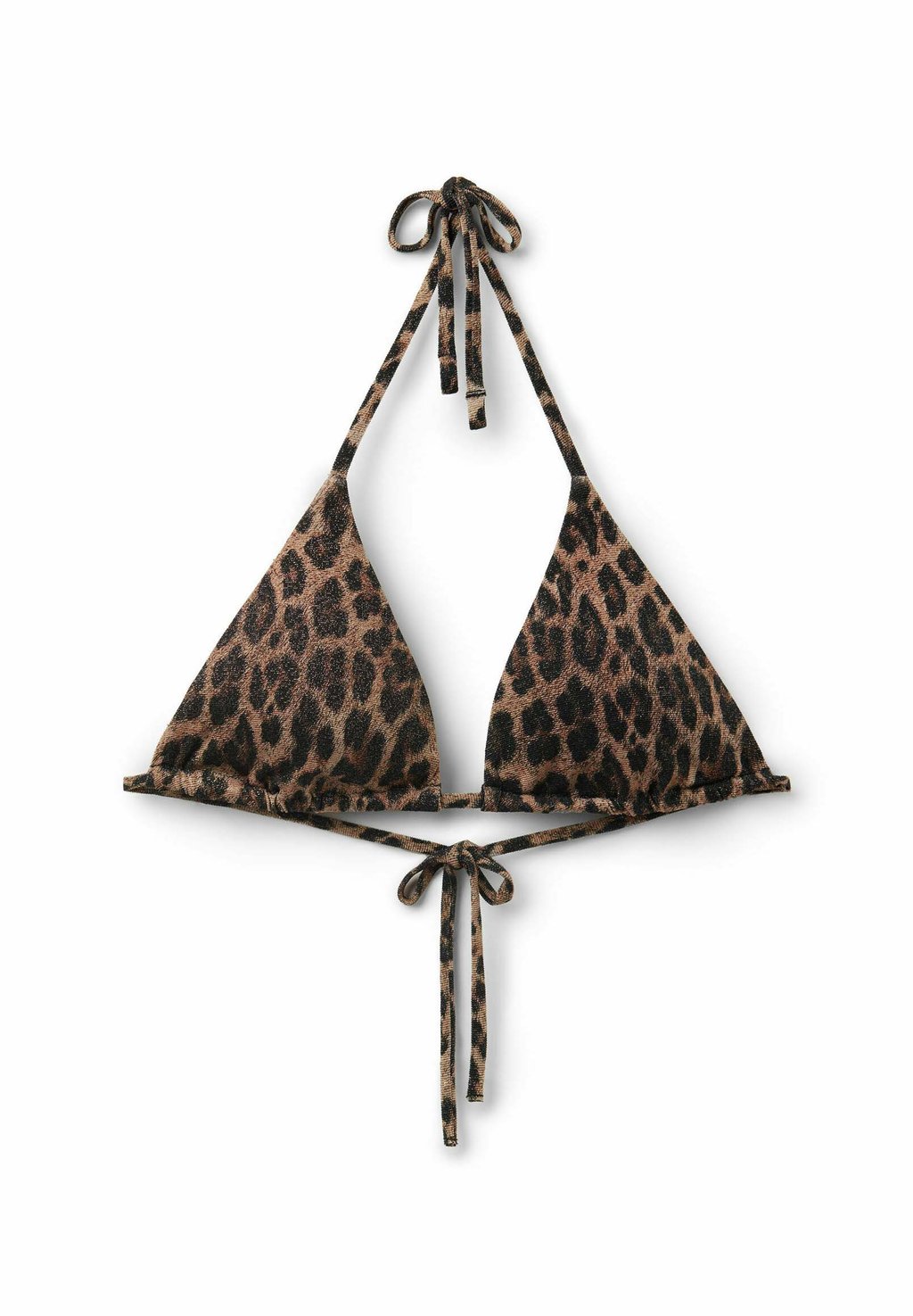 

Верх бикини BRIGHT LEOPARD Tezenis, коричневый