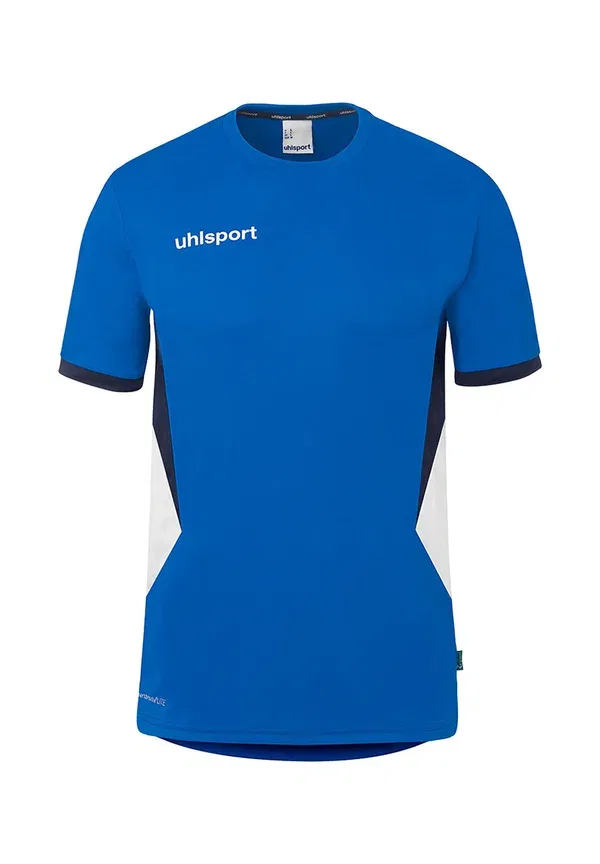 Футболка тренировочная Uhlsport Equipe 29 Sports, лазурно-бело-синяя