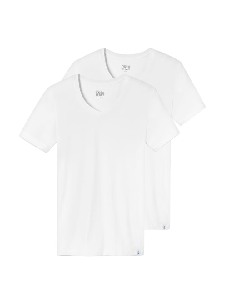 

Майка Schiesser /Shirt Kurzarm Long Lift Soft, белый