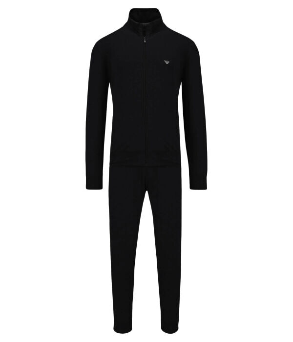 

Спортивный костюм Emporio Armani с логотипом, черный