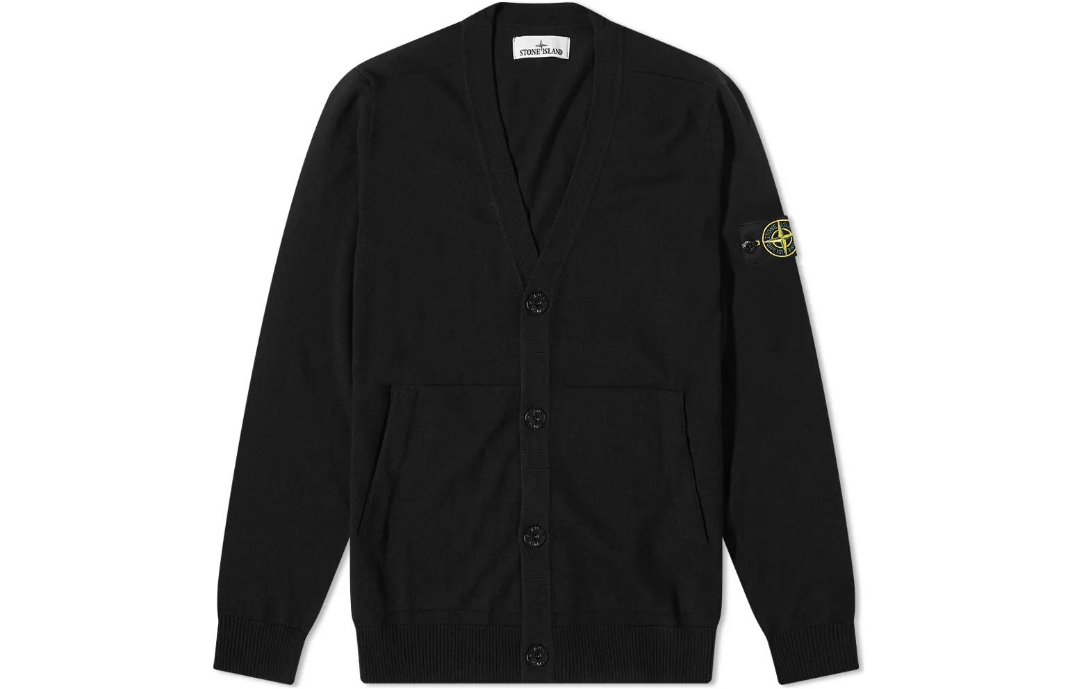 

Свитер мужской Stone Island, черный