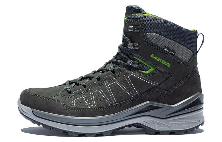 

Lowa Toro Evo GTX Cushioning Anti-Slip And Wear-Resistant Mid-Top Outdoor Shoes мужские серо-зеленые