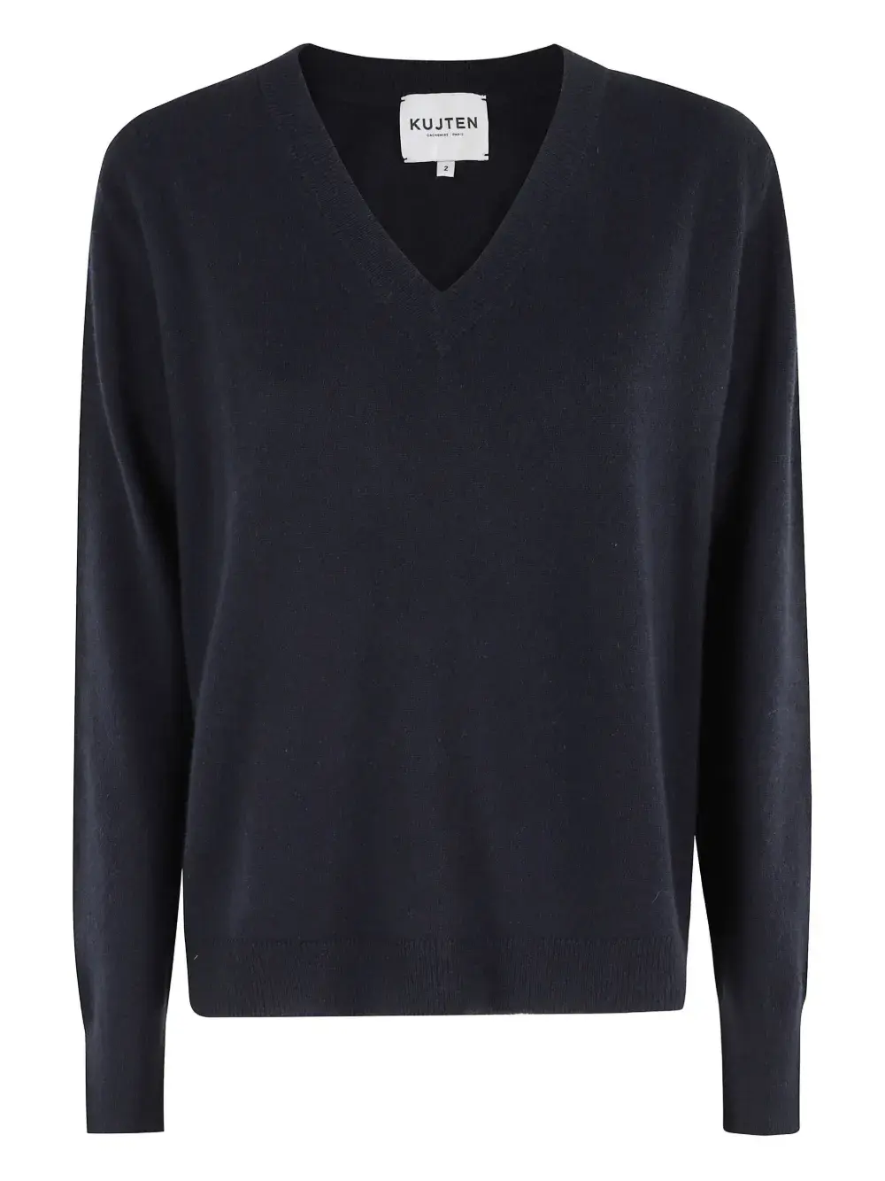 

Трикотаж с V-образным вырезом Kujten, синий