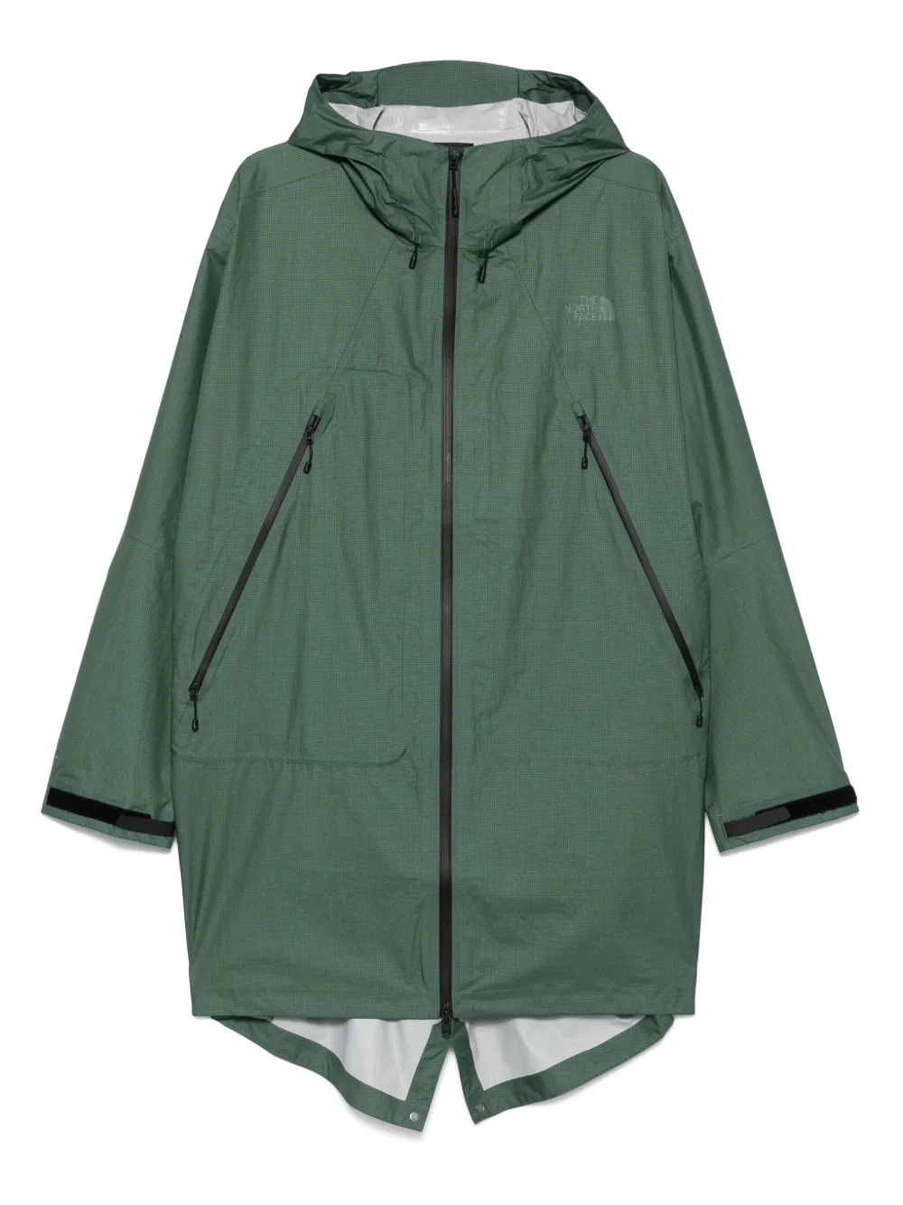 

Складной плащ The North Face, зеленый