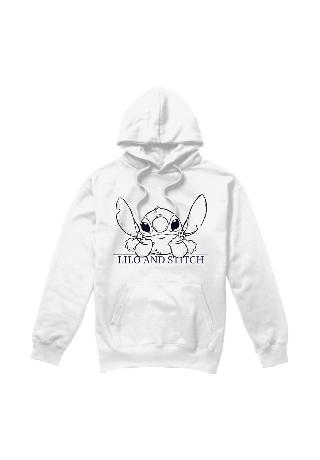 

Толстовка LILO AND STITCH SKETCH PRINT Disney, белый