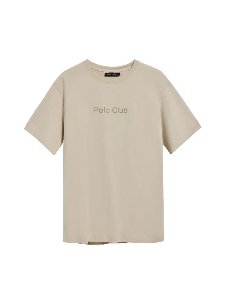 

Футболка Polo Club, бежевый