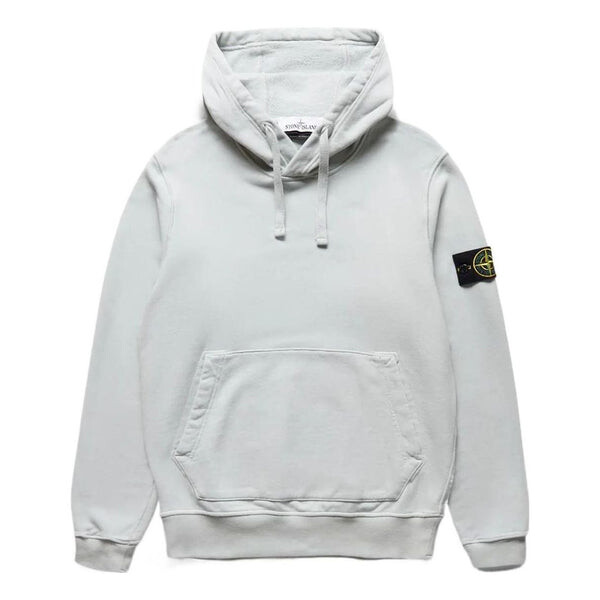 

Толстовка hoodie 'pearl grey' Stone Island, серый