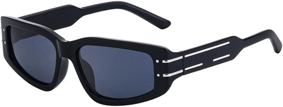 

Маленькие прямоугольные солнцезащитные очки для женщин, классические солнцезащитные очки для мужчин, модные винтажные очки с защитой от УФ-излучения UV400 MTZJH, 2