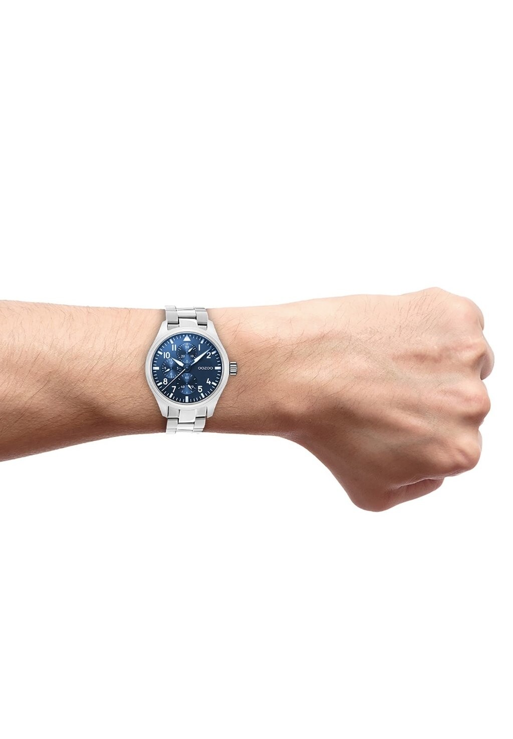 

Хронограф TIMEPIECES COLLECTION Oozoo, цвет silber blau