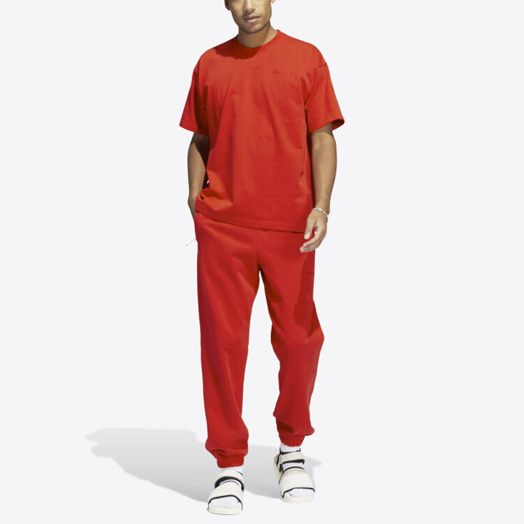Базовые брюки Adidas X Pharrell Williams Adidas Originals, красный — фото 4