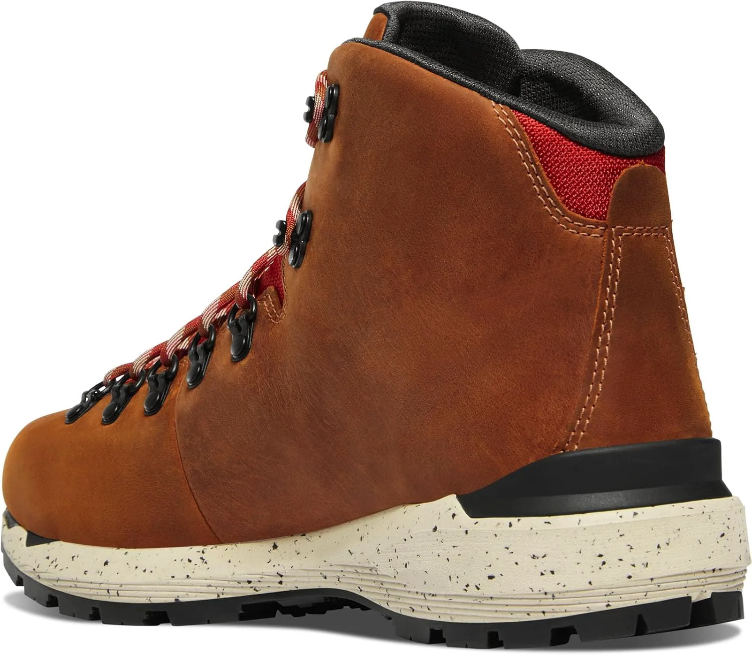 Мужские водонепроницаемые туристические ботинки Danner Mountain 600 Evo 4.5", мокко/красный — фото 4