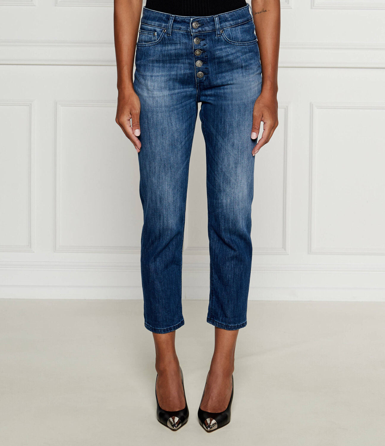

Джинсы DONDUP - made in Italy KOONS Mom Fit, синий