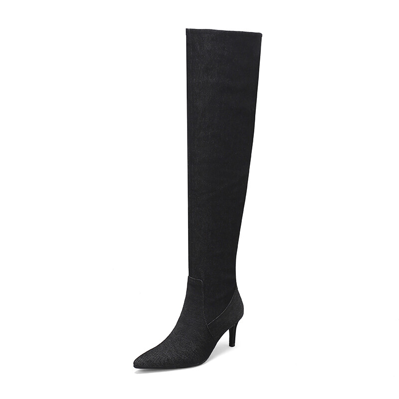 

Сапоги AIQINISHA Knee-high Boots Women's, черный