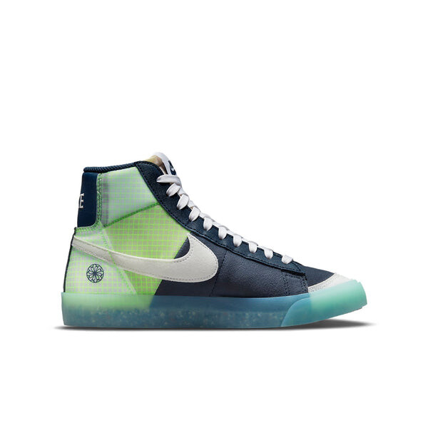Кроссовки blazer mid '77 'move to zero - armory navy' Nike, синий — фото 2