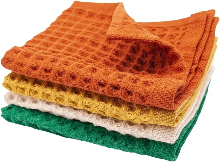 Набор для ухода за кожей Cotton Face Cloth Set Sea Me At Home 4 шт 13x13 см