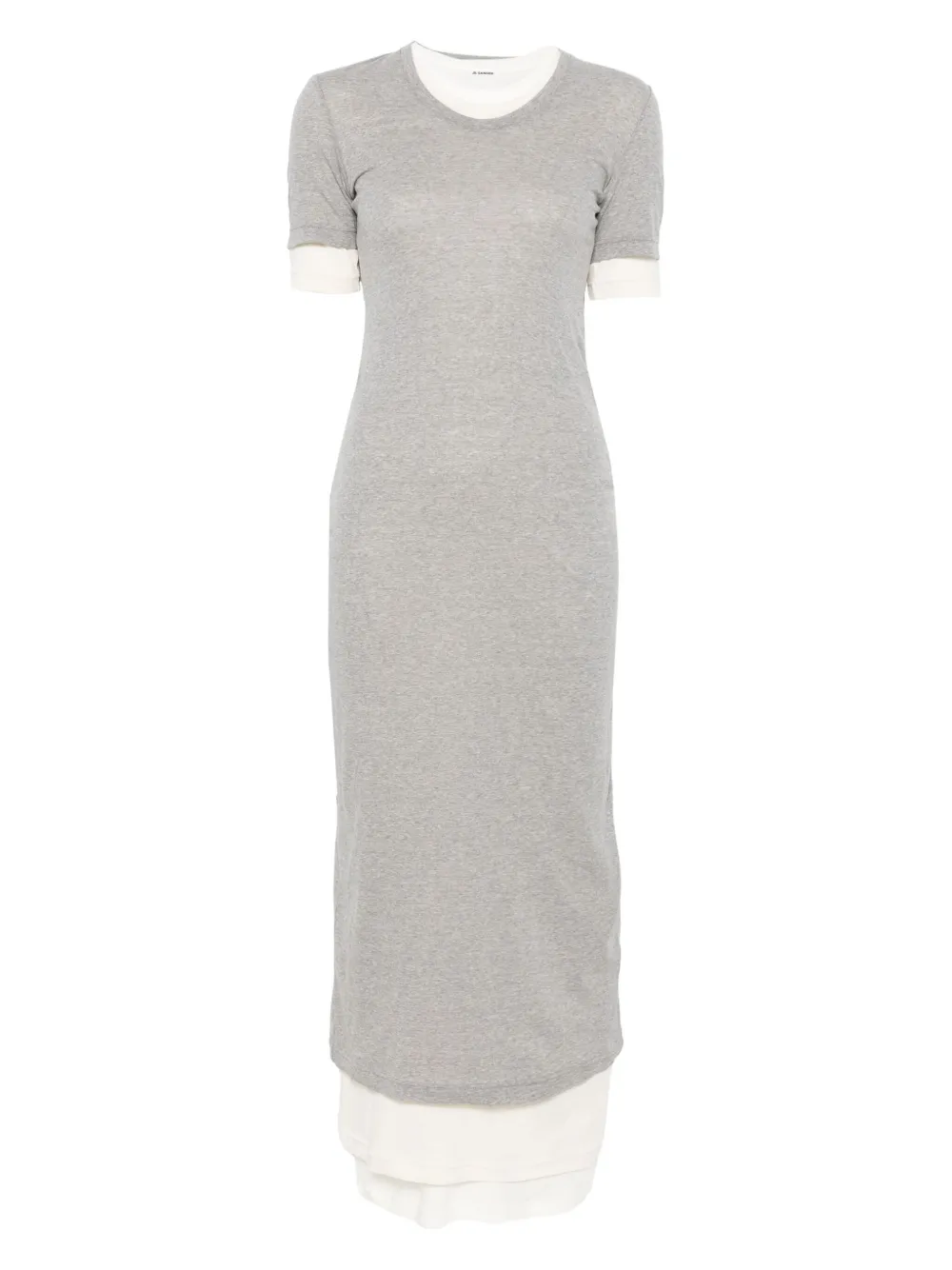 

Многослойное платье макси JIL SANDER+