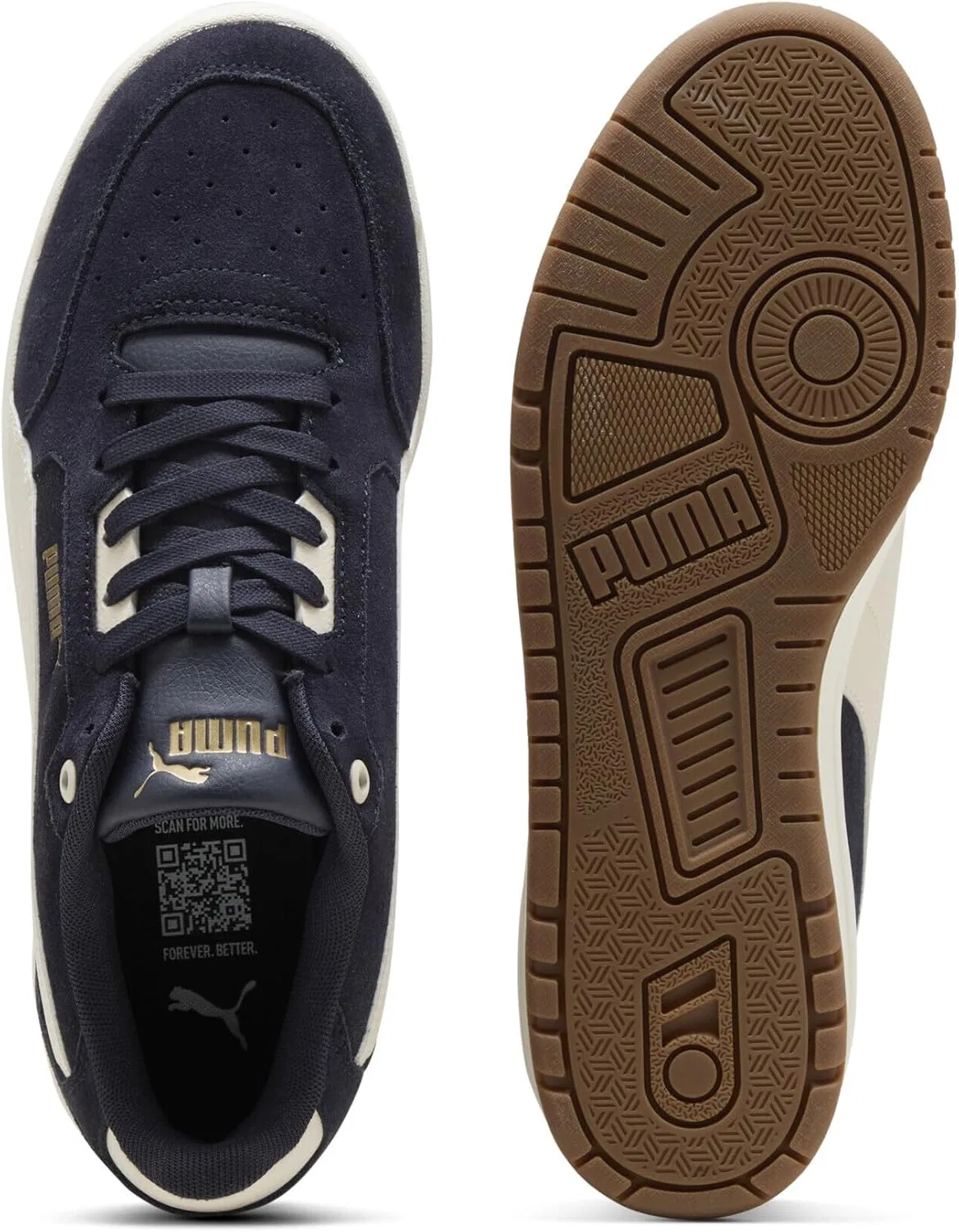 Кроссовки PUMA Adult Shuffle Downtown, New Navy Alpine Snow Blue White — фото 4