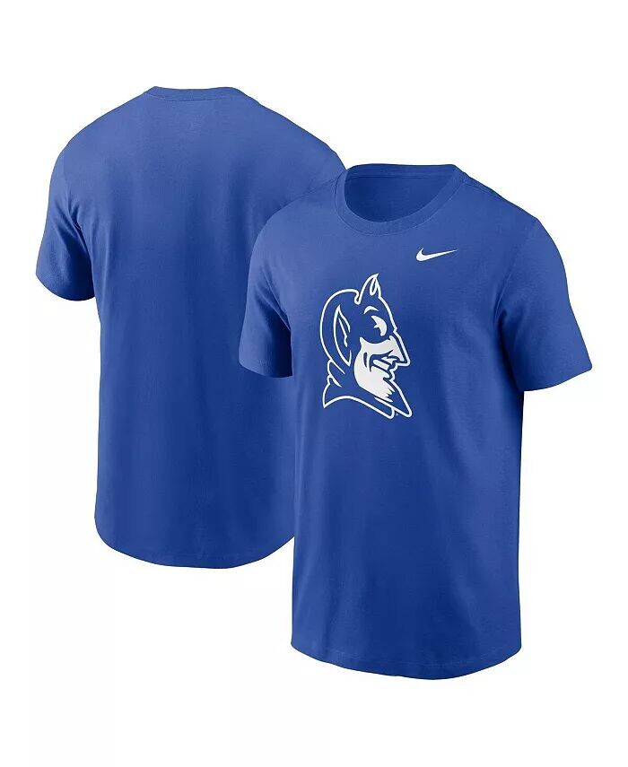 

Мужская футболка Duke Blue Devils Primetime Evergreen с альтернативным логотипом Nike, синий