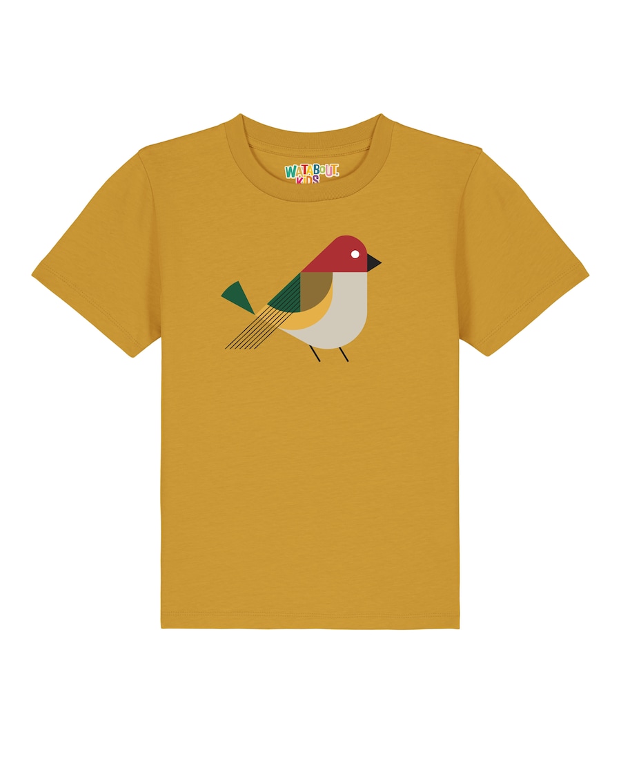 Рубашка watabout.kids Vogel, желтый