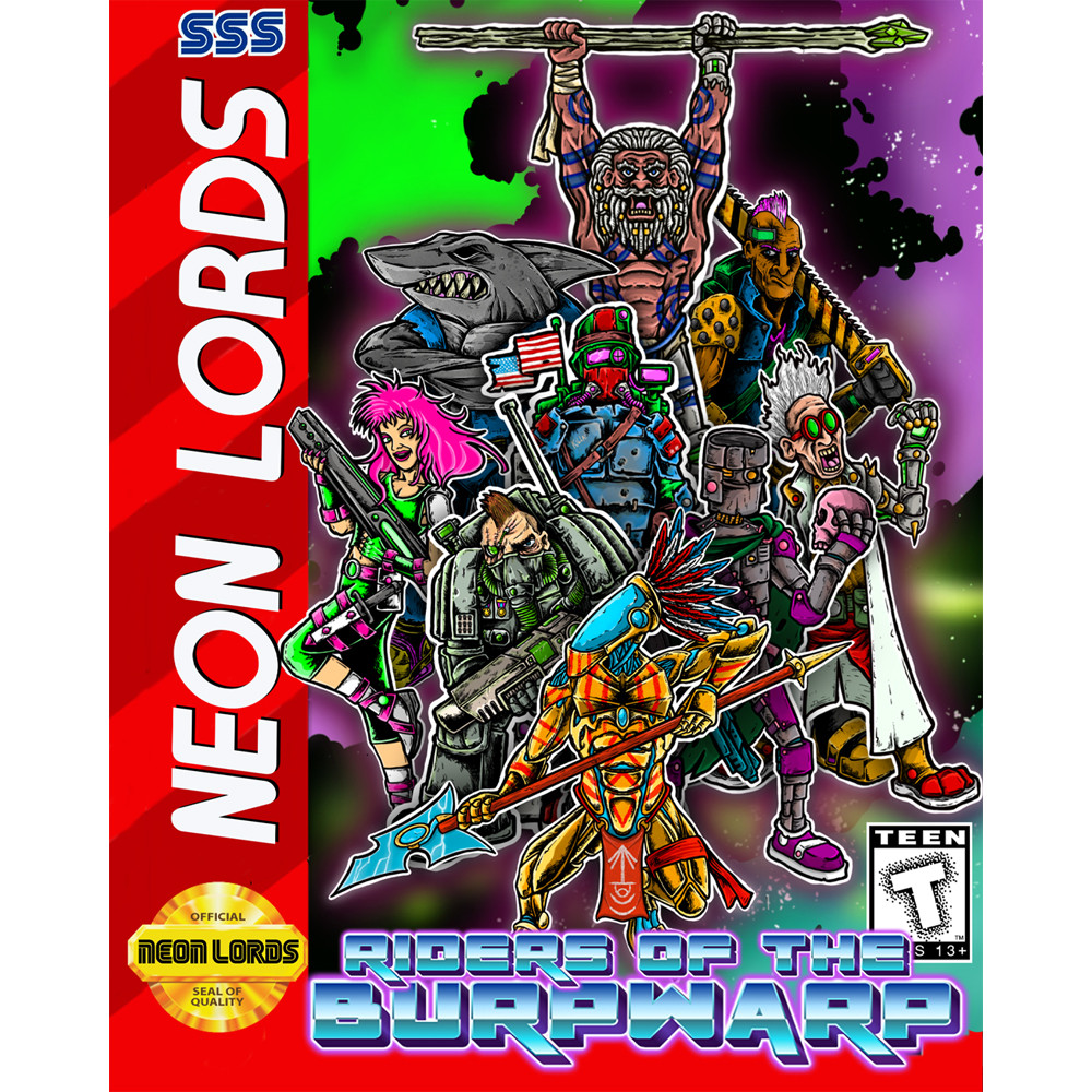 

Ролевая игра Goodman Games Neon Lords of the Toxic Wasteland RPG: Riders of the Burpwarp