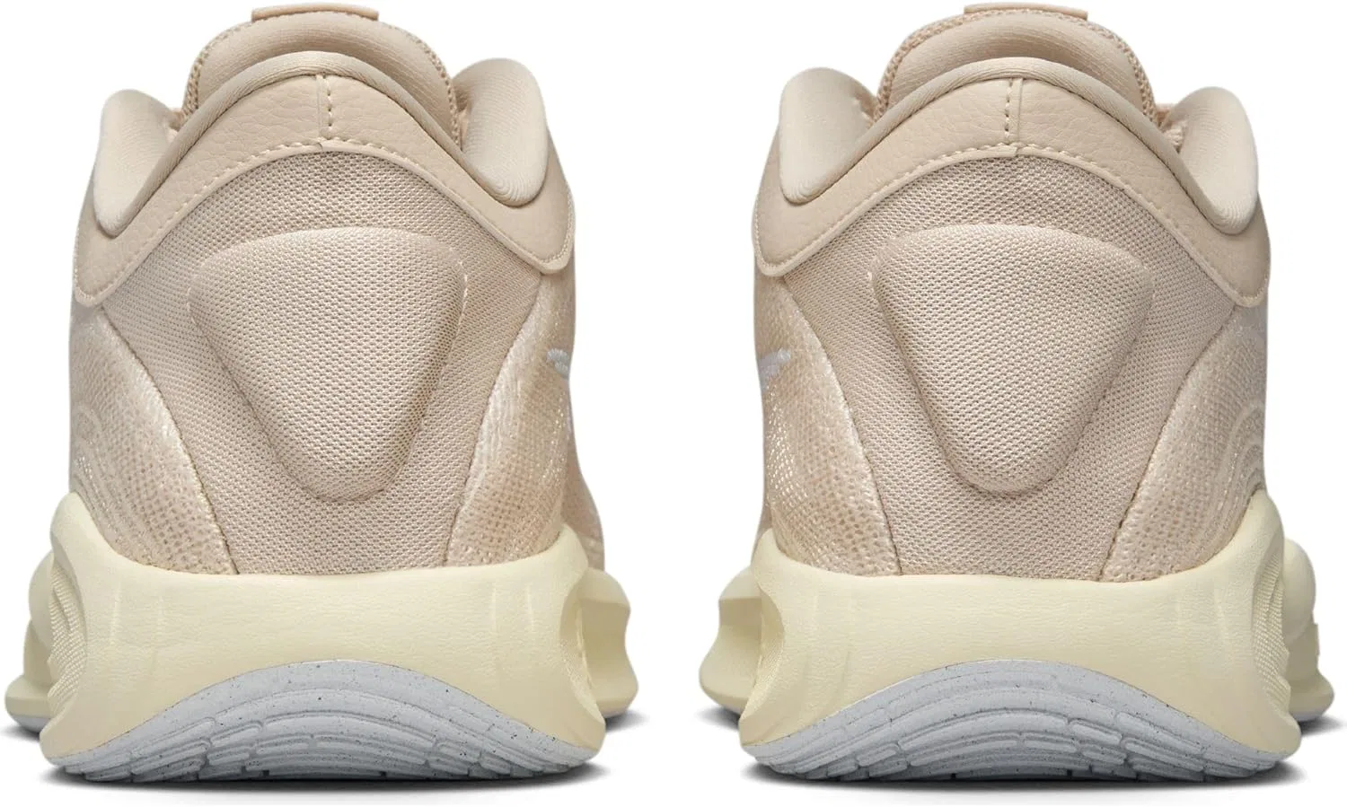 Мужские баскетбольные кроссовки Nike GT Hustle Academy, Oatmeal White Coconut Milk — фото 3