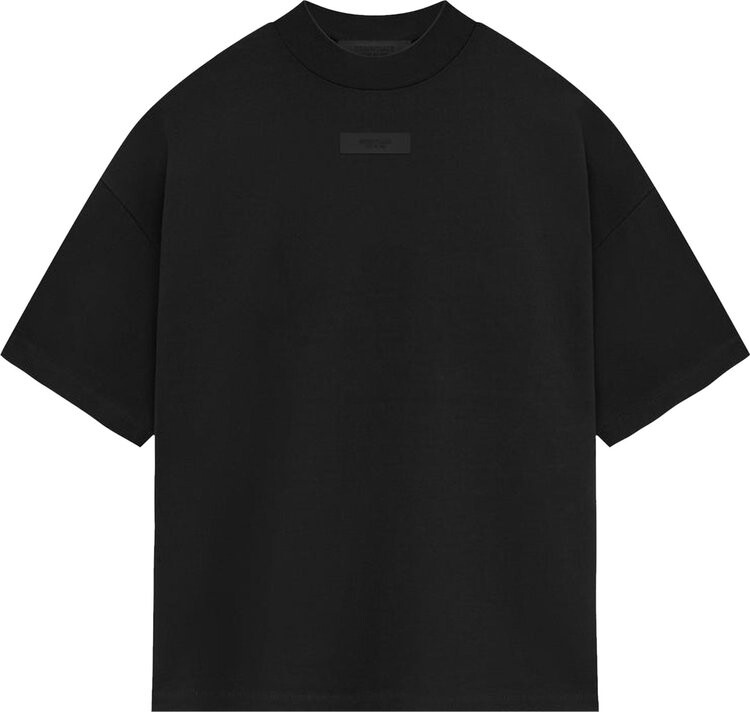 

Футболка Fear of God Essentials Crewneck II 'Jet Black', черный