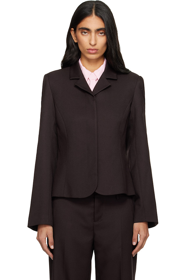 

Пиджак «Садовый» Sandy Liang, коричневый