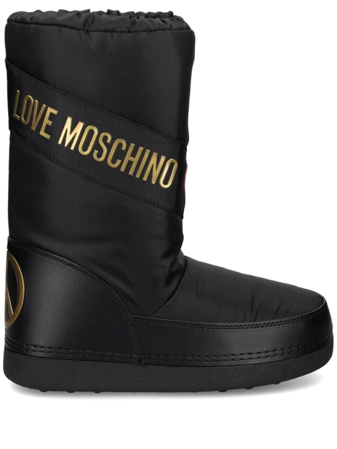 

Love Moschino зимние ботинки с логотипом, черный