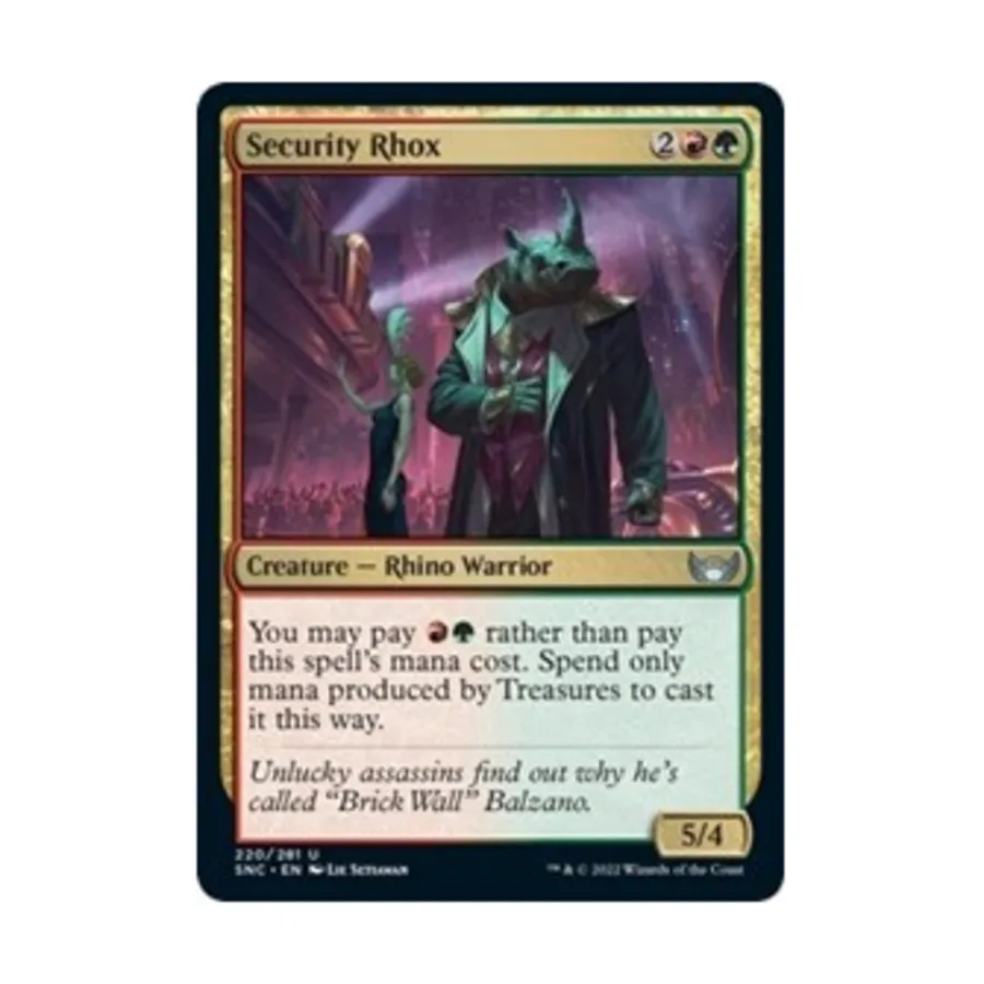 

CCG Охранник Рокс (U), MTG - Streets of New Capenna