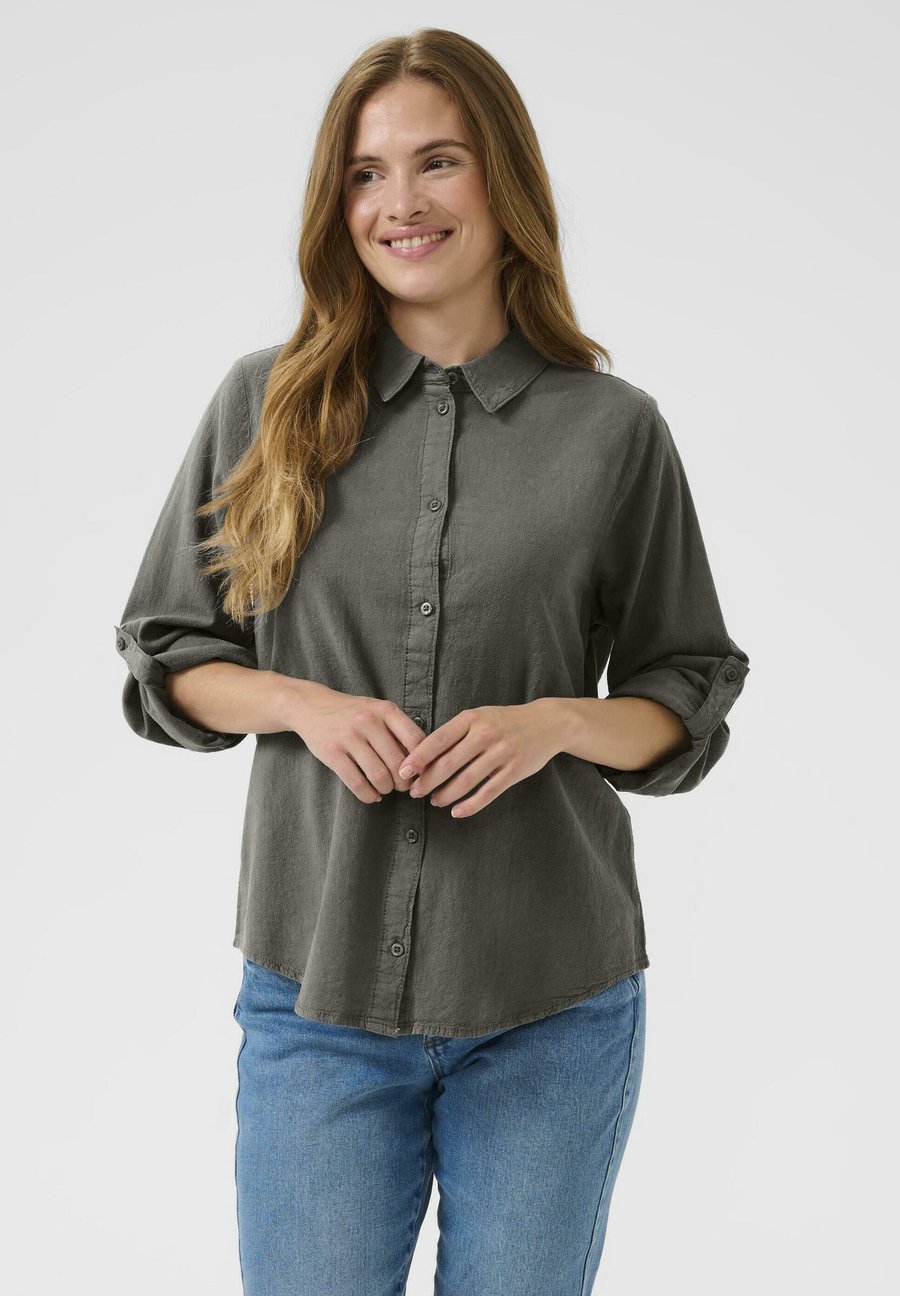 

Блуза Kaffe Button-down blouse, Smoked Pearl/Grey