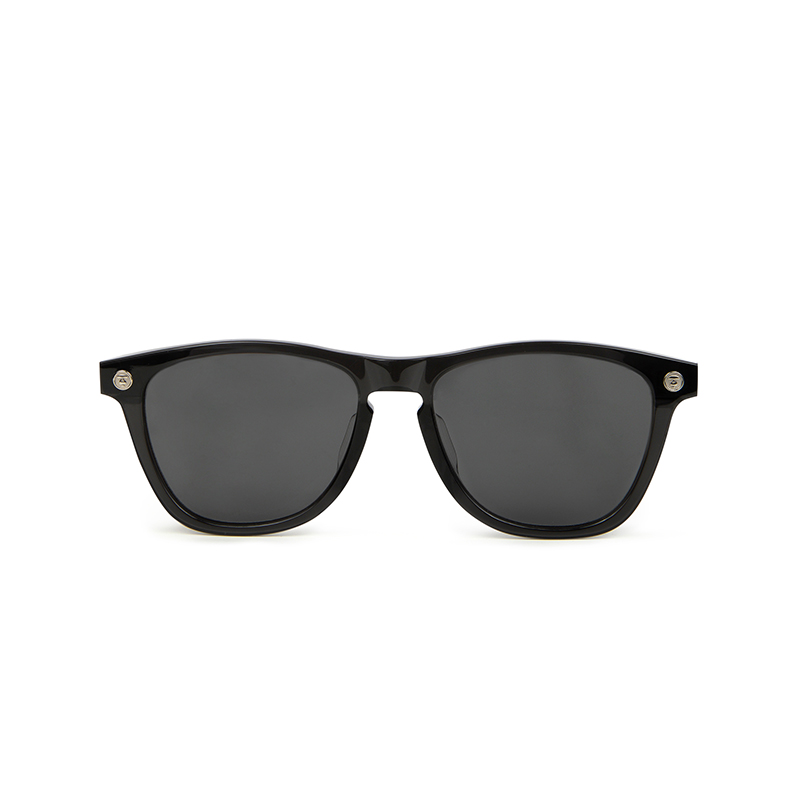 

Aape Серебряные солнцезащитные очки нестандартной формы унисекс, Black BKX