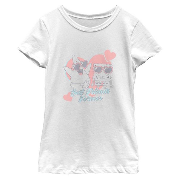 

Футболка с принтом Spongebob & Patrick для девочек 3-16 Licensed Character