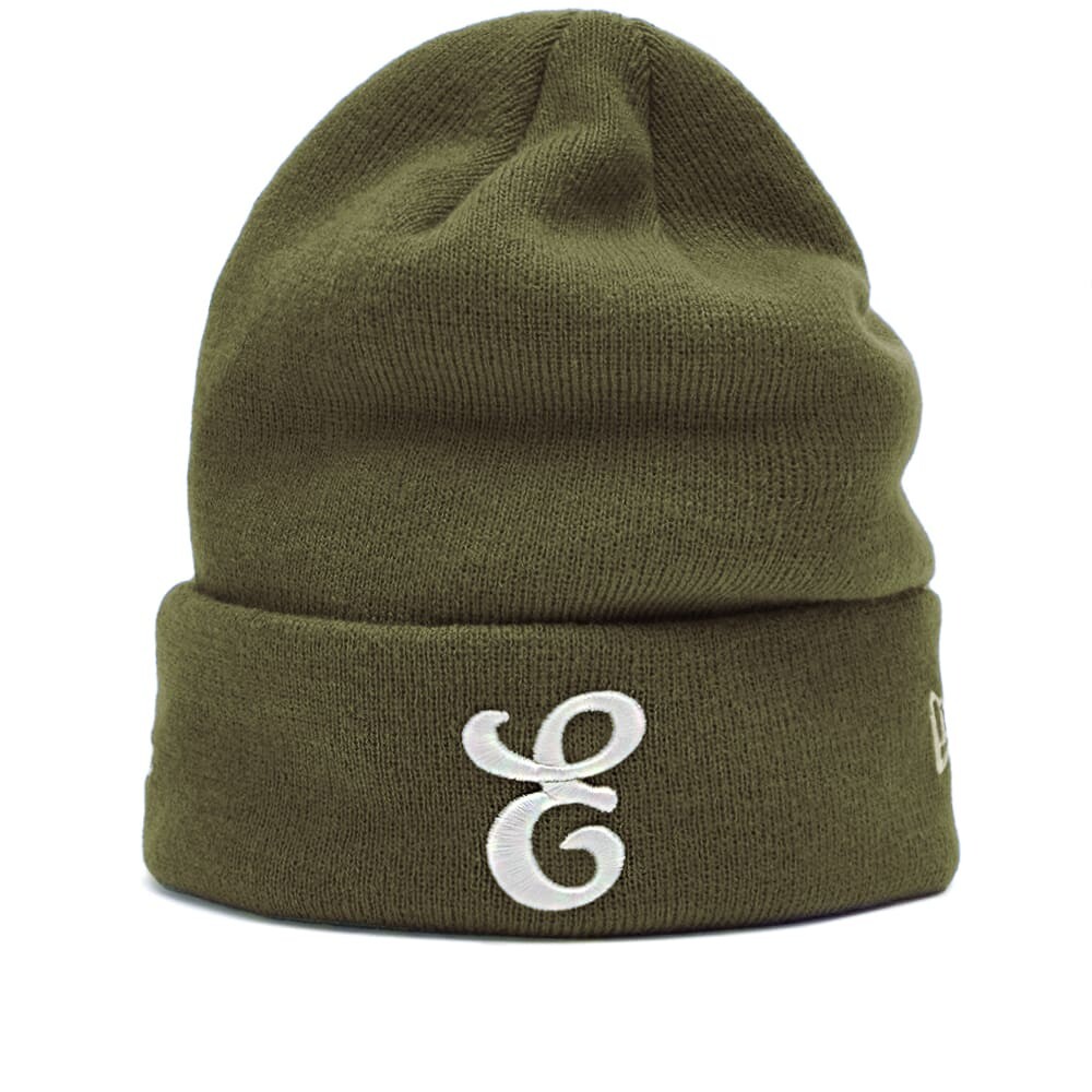 

Шапка New Era E By End. New Era Beanie, цвет New Olive