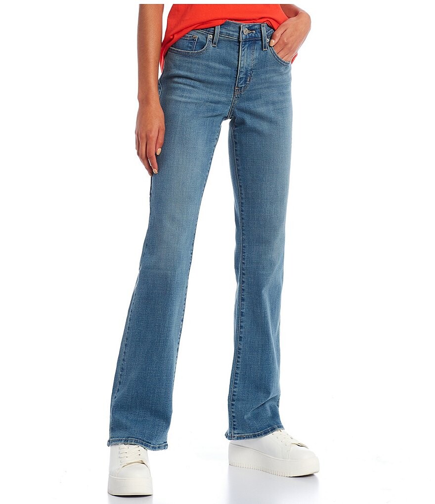 

Джинсы Bootcut со средней посадкой Levi's 315 Shaping, синий