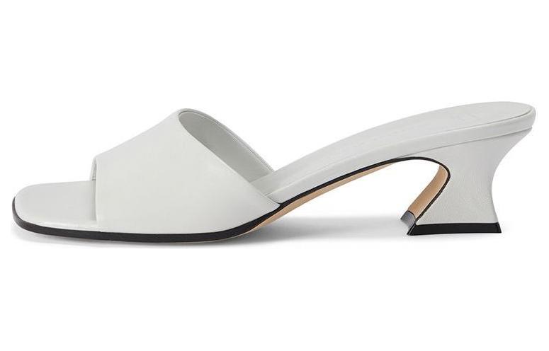 Женские сандалии Solhene из кожи 45 мм Giuseppe Zanotti, White