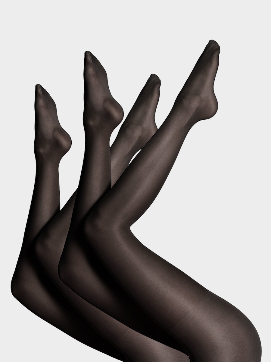 

Колготки Bataillon Belette Strumpfhose transparent 40DEN Damen - semitransparent & reißfest (2er Pack), черный